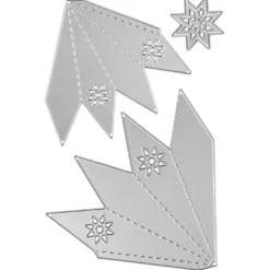 Stanzschablonen, Faltsterne, 3 Stück