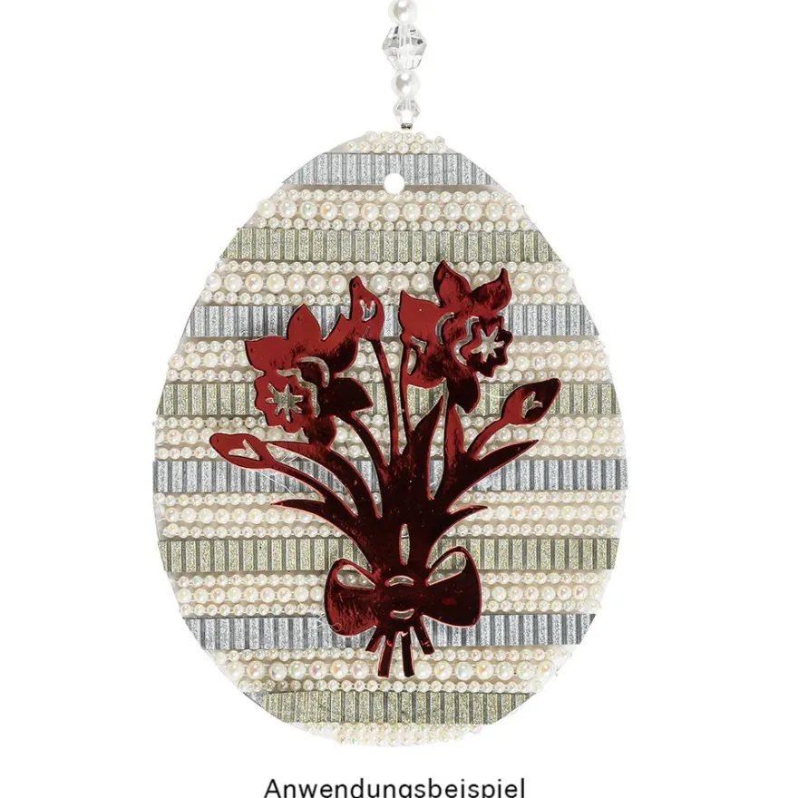 Stanzschablonen, Frühlingsblumen, 5 Stück