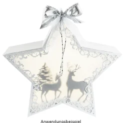 Stanzschablonen, Frohe Weihnachten 4, 4 Stück