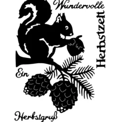 Stanzschablonen, Herbstzauber, 5 Stück