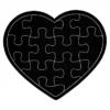 Stanzschablonen, Herz & Puzzle-Herz, 2 Stück