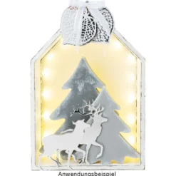 Stanzschablonen, Hirsche & Frohe Weihnachten, 4 Stück