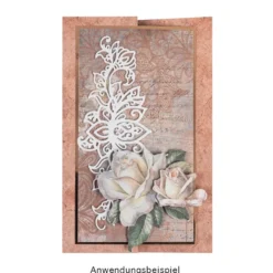 Stanzschablonen, Lotus-Bordüren & Ornamente, 9 Stück