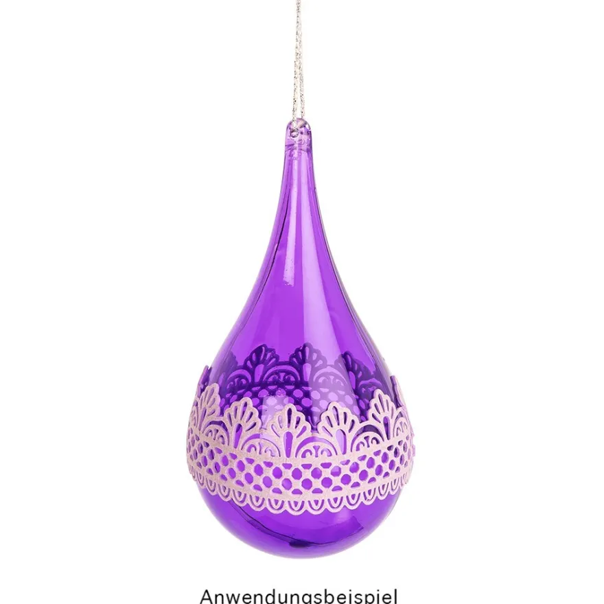 Stanzschablonen, Lotus-Bordüren & Ornamente, 9 Stück