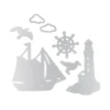 Stanzschablonen, Maritim, 7 Stück