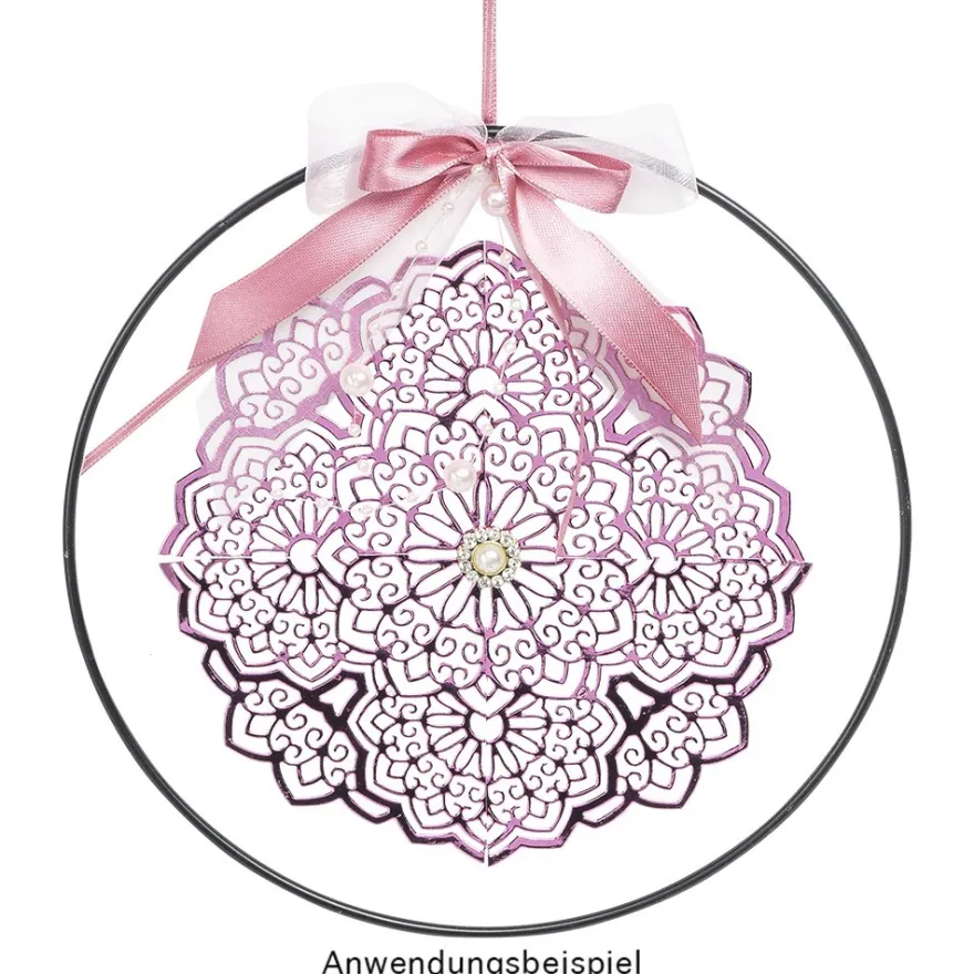 Stanzschablonen, Ornamentale Zierecken, 15 Stück