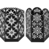 Stanzschablonen, Ornament-Windlichter, 2 Stück