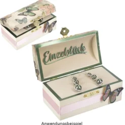 Stanzschablonen, Schriften, Handarbeit, 2,2cm bis 8,4cm, 3 Stück