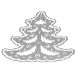 Stanzschablonen, Tannenbaum & Fröhliche Weihnachten, 10 Stück