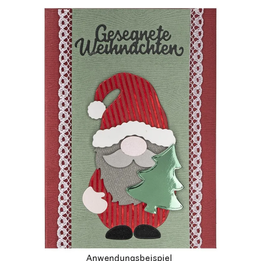 Stanzschablonen, Wichtel zum Zusammensetzen, 54 Stück