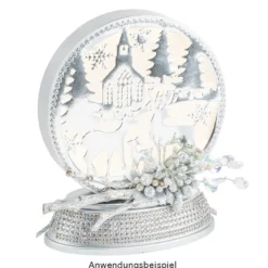 Stanzschablonen, Winterszene 2, 4 Stück