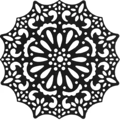Stanzschablone, Ornament 1, Ø 7,6cm