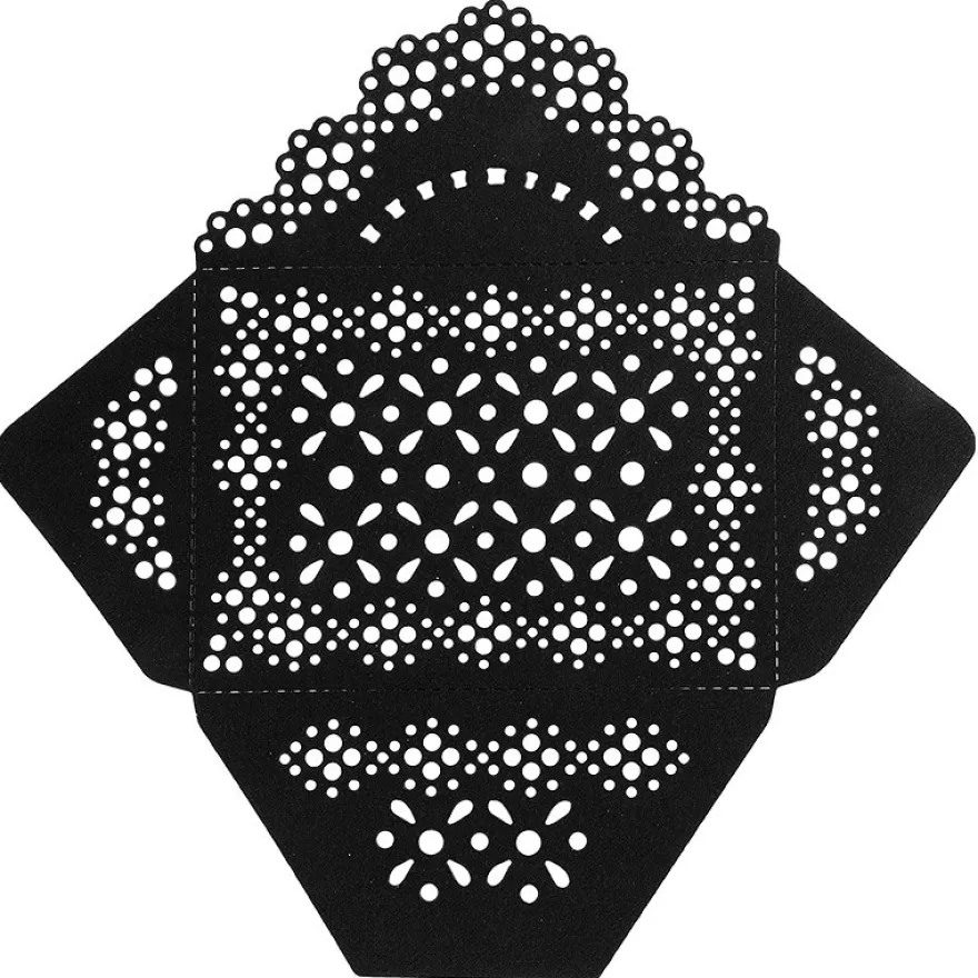 Stanzschablone, Umschlag, 16cm x 16,2cm