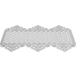 Stanzschablone, Zierdeckchen 8, 14cm x 9,4cm