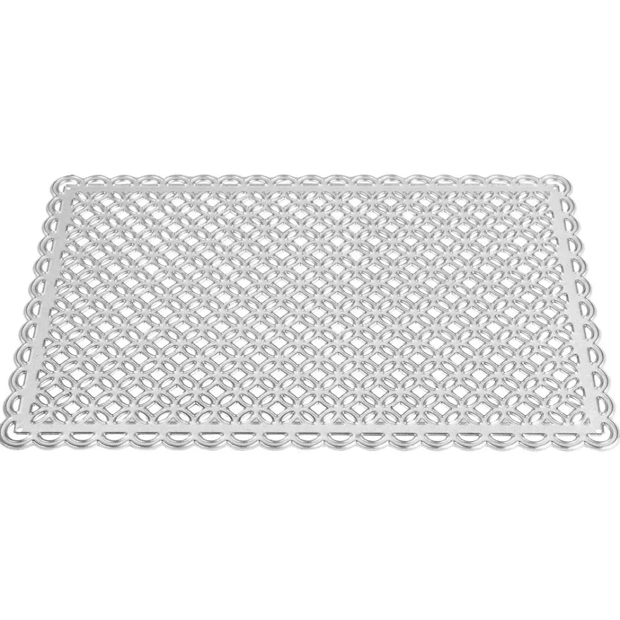 Stanzschablone, Zierdeckchen 7, 13,7cm x 8,8cm
