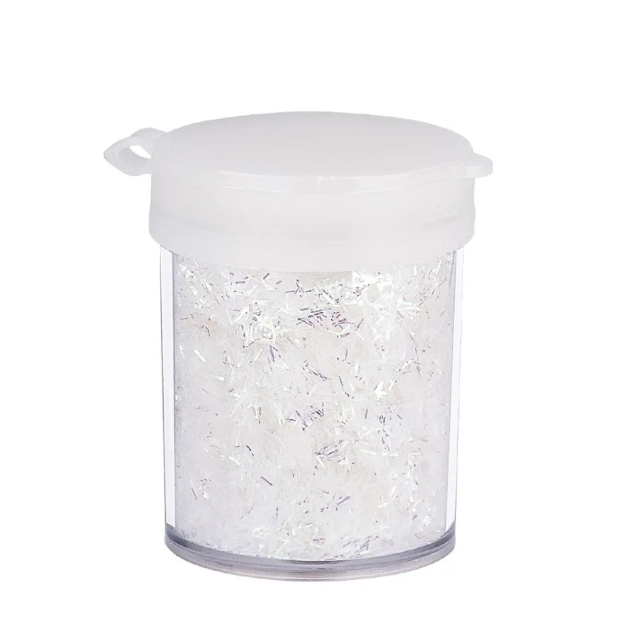 Stäbchen-Glimmer, 12g, weiß-irisierend