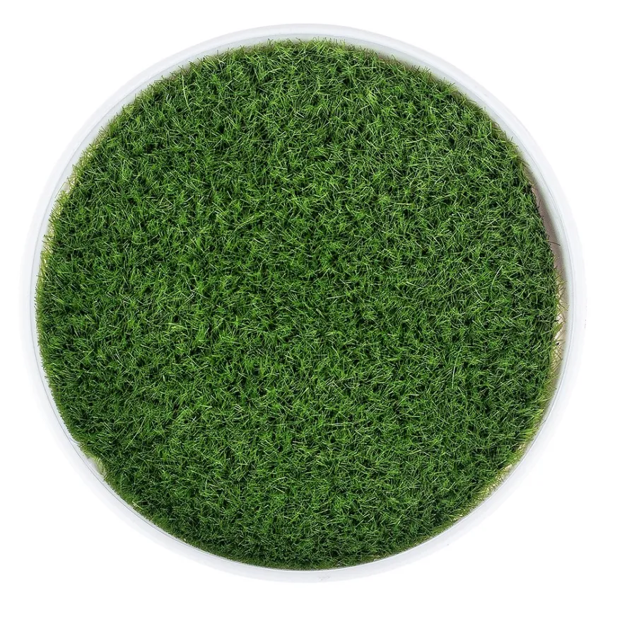 Steckschale Design 2, Steckmasse in Grasoptik, Ø 9,6cm x 8,4cm