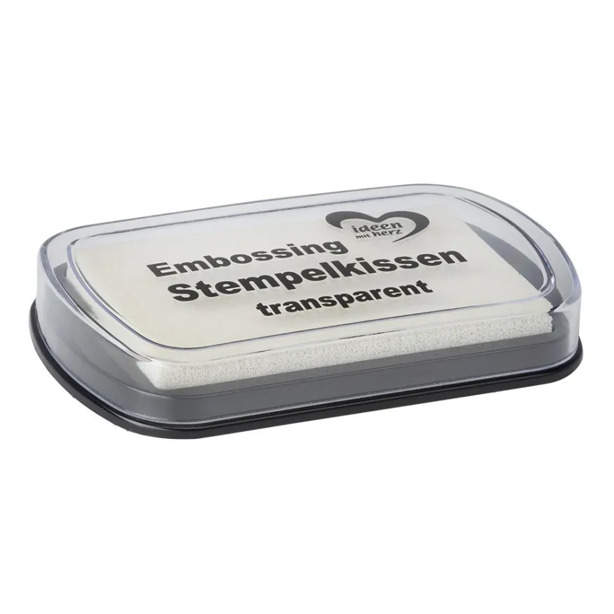 Stempelkissen, Embossing, 7,5cm x 4,3cm, transparent