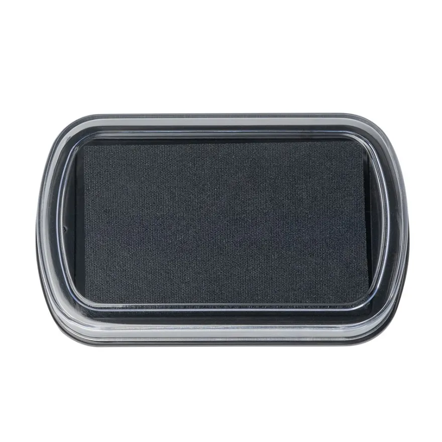 Stempelkissen, schnelltrocknend, wasserfest, 7,5cm x 4,3cm, schwarz