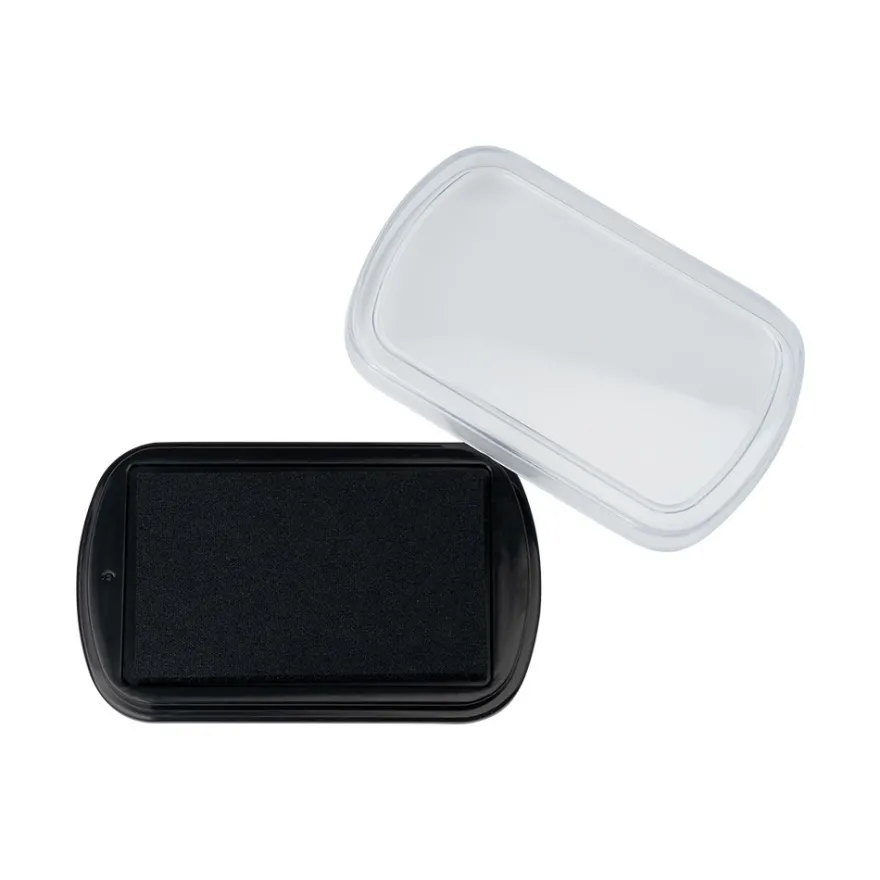 Stempelkissen, schnelltrocknend, wasserfest, 7,5cm x 4,3cm, schwarz