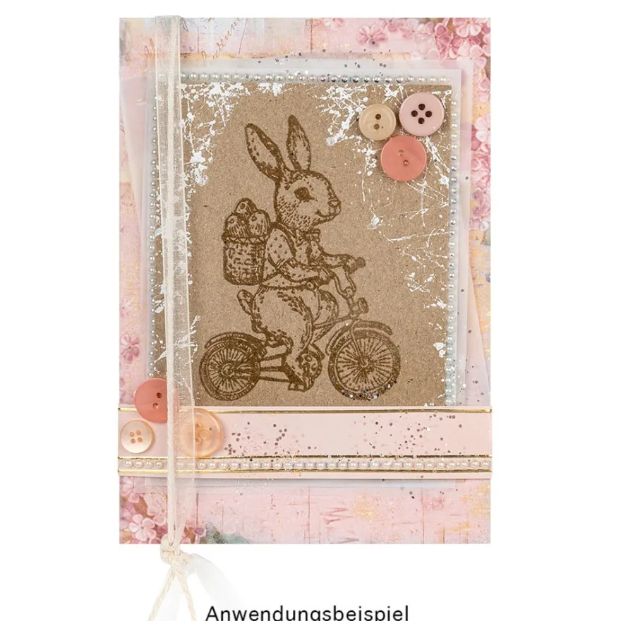 Stempel, Osterzeit, verschiedene Designs & Größen, 13 Stück