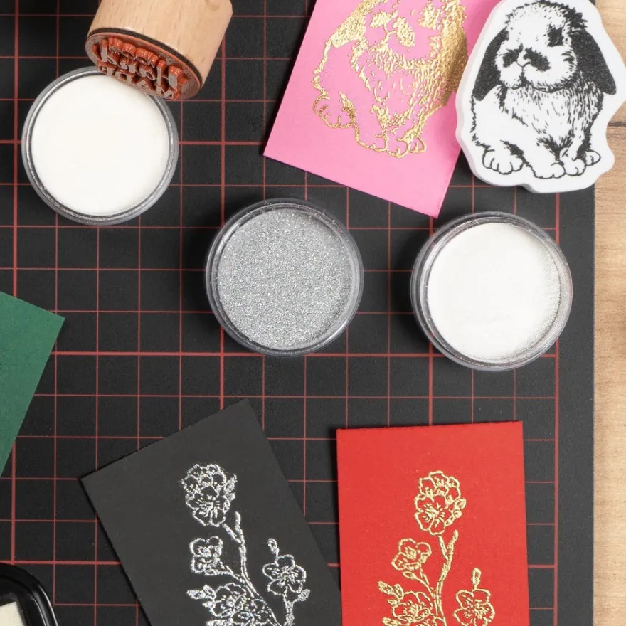 Stempel, Osterzeit, verschiedene Designs & Größen, 13 Stück