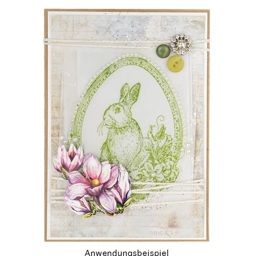 Stempel, Osterzeit, verschiedene Designs & Größen, 13 Stück