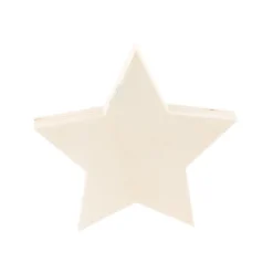 Sterne, Holz, 10cm x 10,5cm x 1cm, zum Aufstellen, 4 Stück