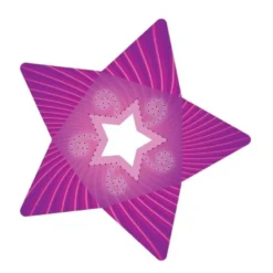 Stern-Stanzformen für 3-D Leuchtstern, 12 Stück, Design 5