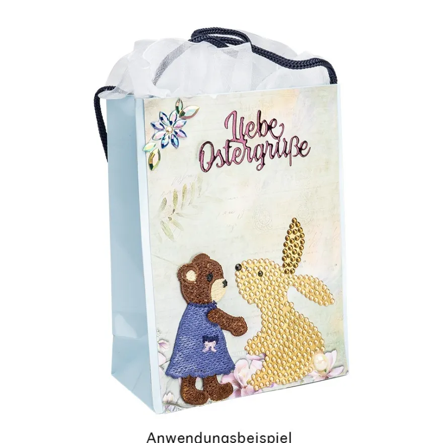 Stick-Designs, Frühlingszeit 1, 9cm bis 13,5cm, 5 Stück