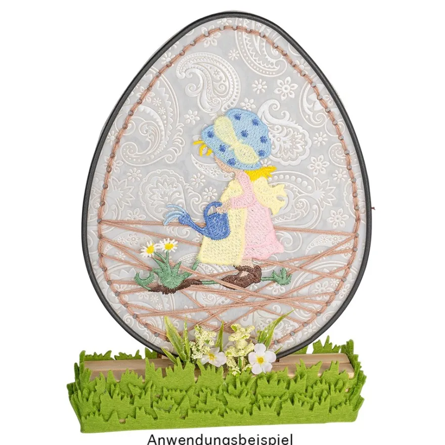 Stick-Designs, Frühlingszeit 1, 9cm bis 13,5cm, 5 Stück