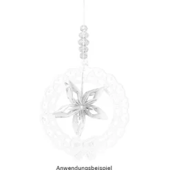 Stick-Designs, Kränze mit Schleife, 8,7cm x 9,6cm, weiß, 10 Stück