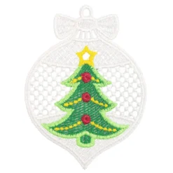 Stick-Designs, Winter/Weihnachten 2, 6cm bis 10cm, 10 Stück
