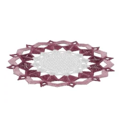 Stick-Designs, Zierdeckchen Ø 10cm, 10 Stück