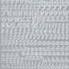 Sticker Alphabet 6, Perlmuttfolie, silber
