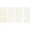 Stickerbogen, Buchstaben & Zahlen, gold, 4 Bogen