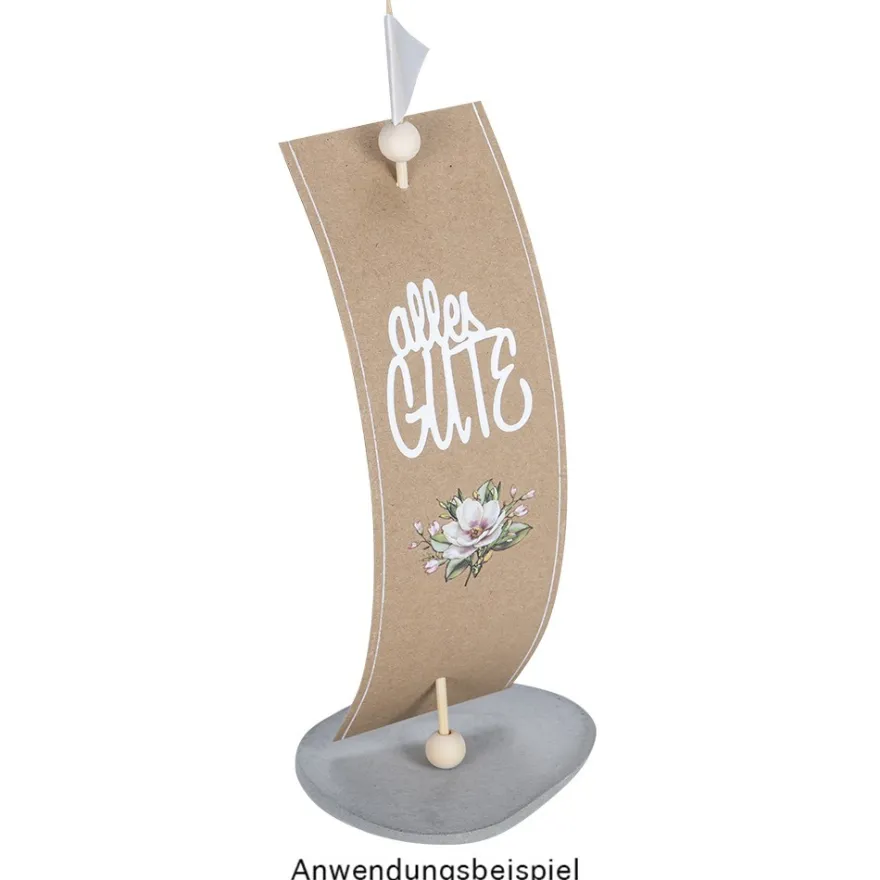 Stickerbogen "Handlettering Art", Gute Wünsche, gold, silber, weiß, 20cm x 23cm, 4 Bogen