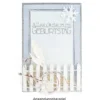 Stickerbogen "Handlettering Art", Gratulationen, gold, silber, weiß, 20cm x 23cm, 4 Bogen