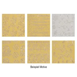 Stickerbogen, Winter-Vielfalt, spiegel-gold, spiegel-silber, 30 Bogen
