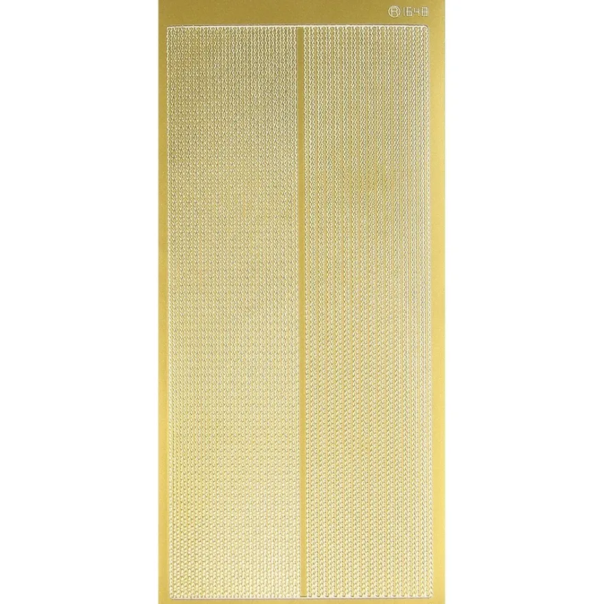 Sticker Bordüren, gold