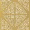 Sticker, Ecken 2, Perlmuttfolie, gold