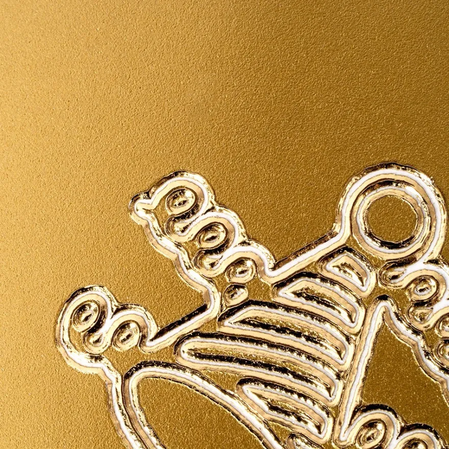 Sticker, Feierlichkeiten, gold