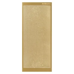 Sticker, feine Bordüren, Perlmuttfolie, gold