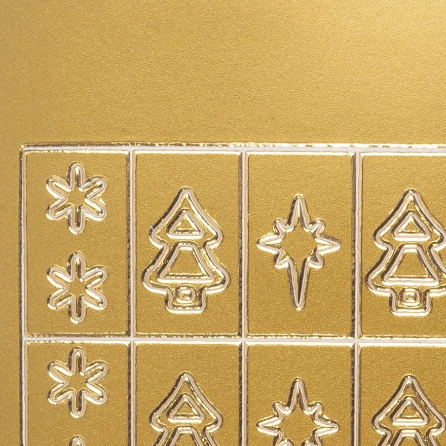 Sticker Frohe Weihnachten, gold