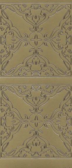 Sticker, Hintergrundornamentik Schnörkel 1, gold