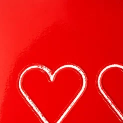 Sticker, I love you/Herzen, rot
