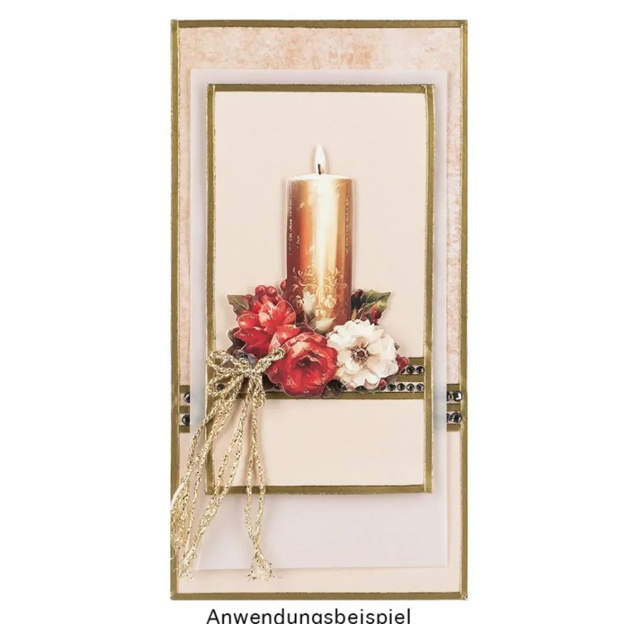 Sticker, Linien, Perlmuttfolie, gold