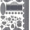 Sticker, "Marie Eve Bikes", Fahrrad, Perlmuttfolie, silber