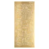 Sticker Ostereier & Hennen, gold