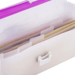 Sticker-Sammelmappe, 26cm x 15cm x 2,5cm, 13 Fächer